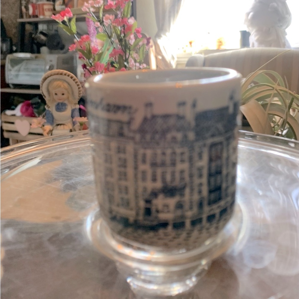 Vintage Dutch blue and white cup without handle pottery - Picture 3 of 5